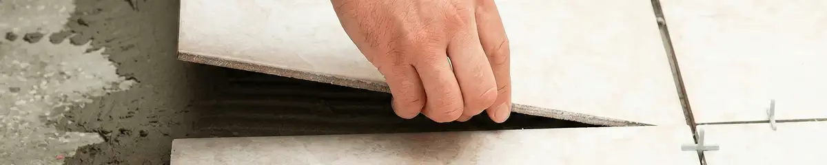 Professional installing ceramic tile floors in Springfield, MO